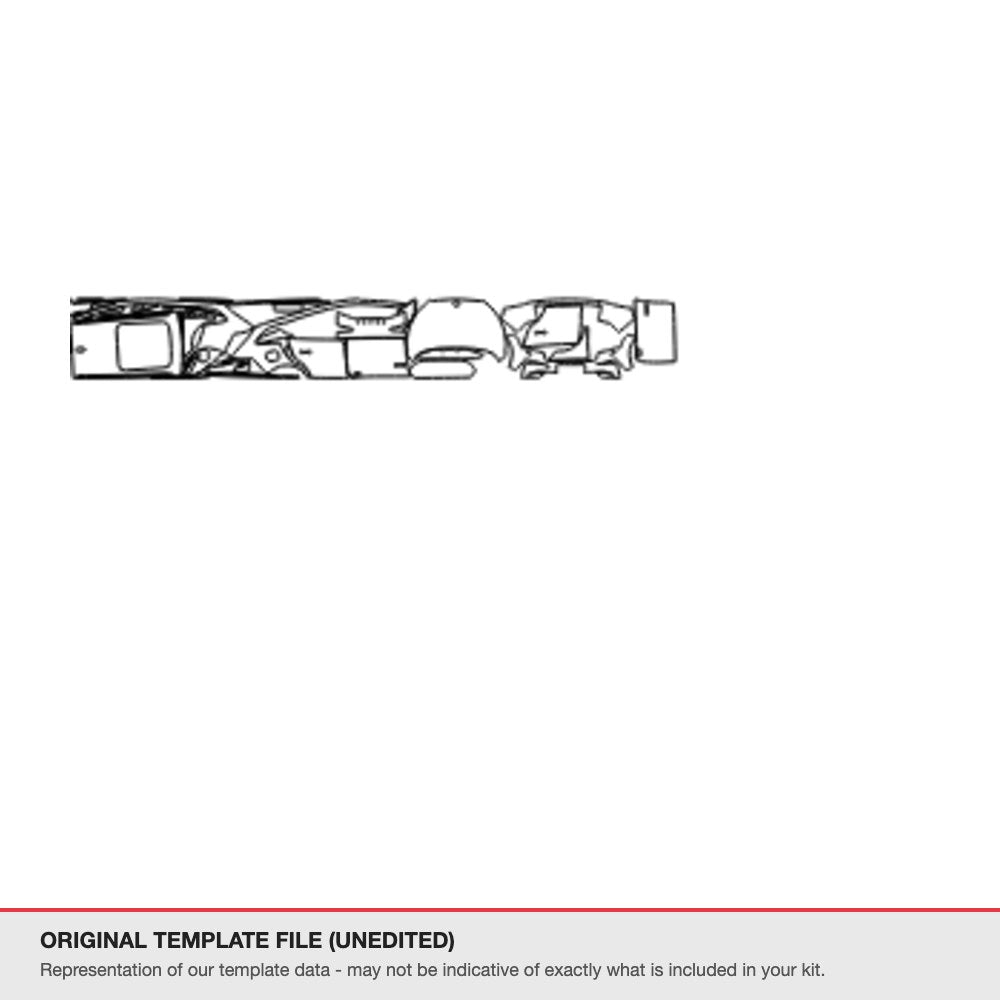 Skoda Enyaq SUV 2023+ original template file (template 1)