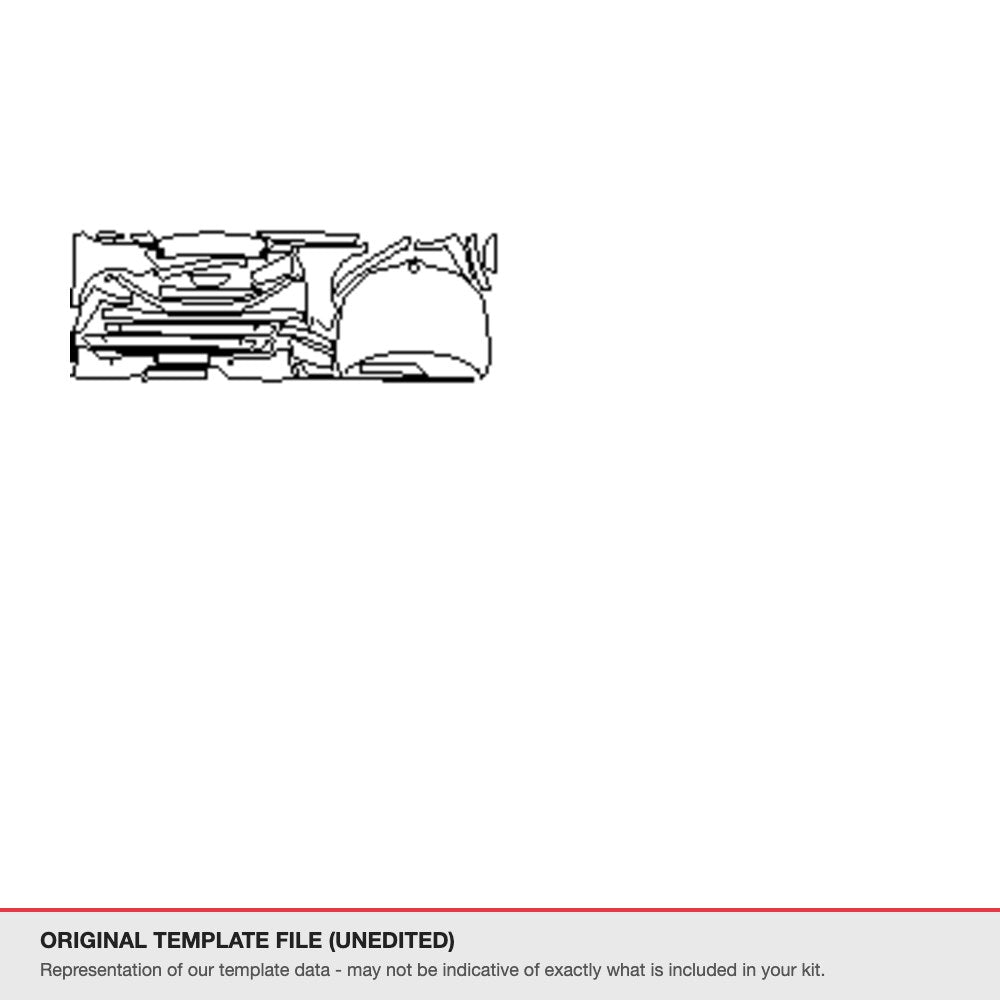 Skoda Fabia 2019-2023 original template file