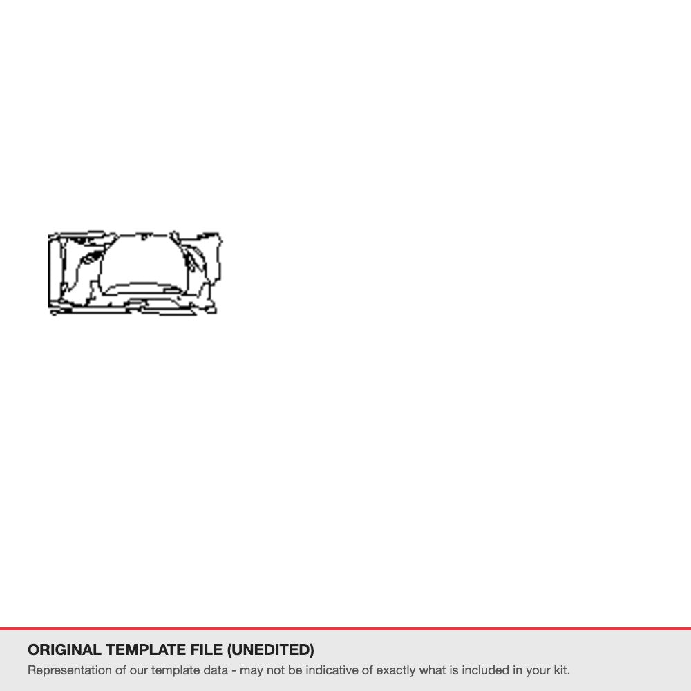 Skoda Fabia 2024 original template file