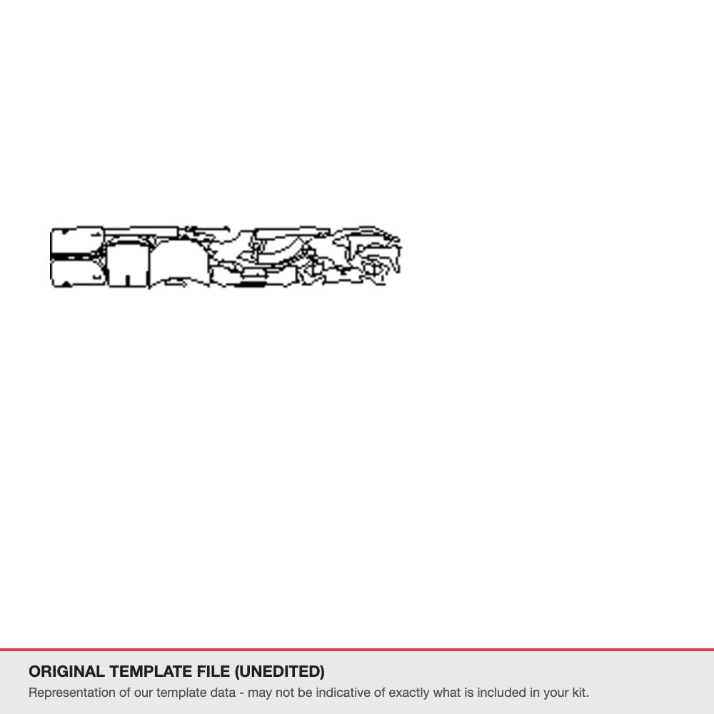 Subaru BRZ 2022+ original template file