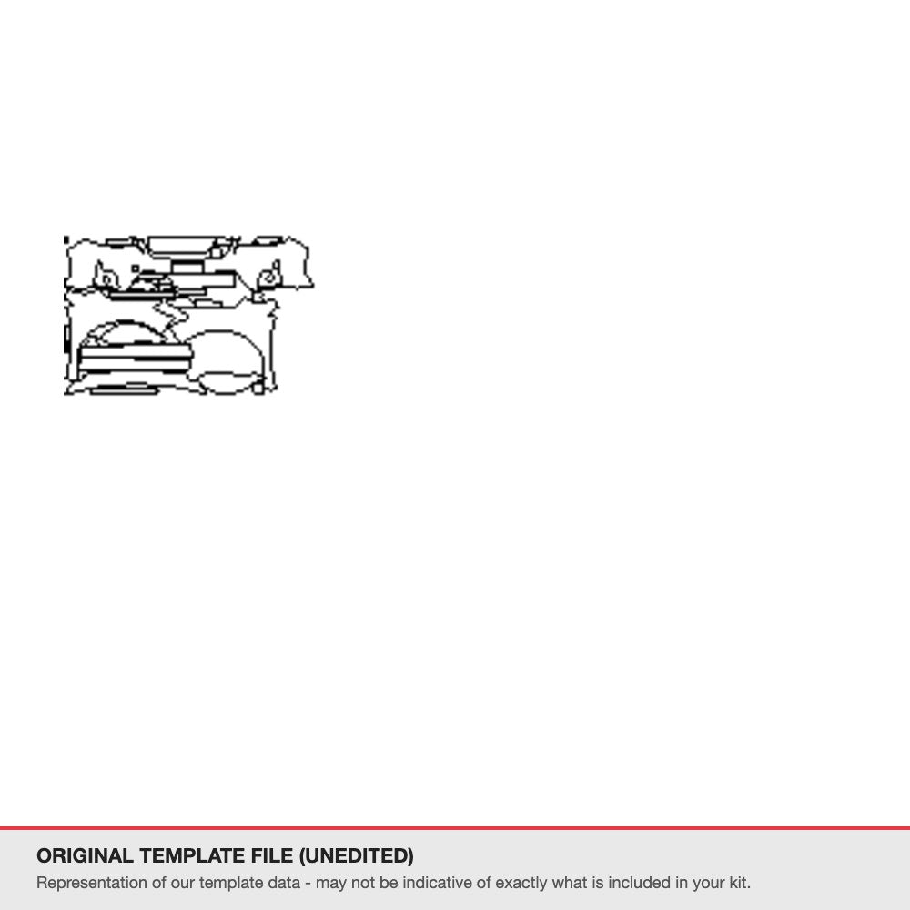 Subaru Crosstrek 2017-2019 original template file