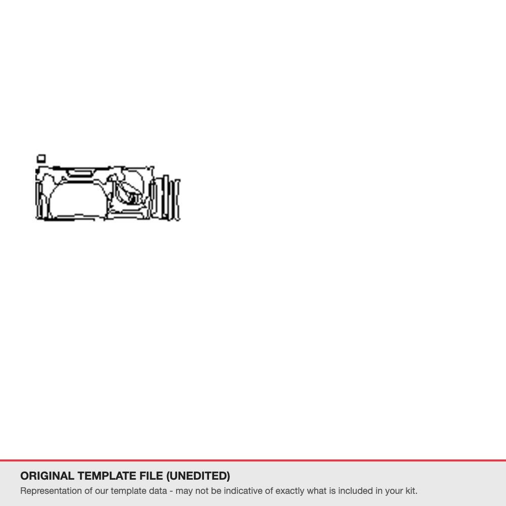 Subaru Crosstrek 2020-2021 original template file