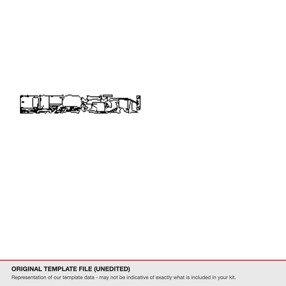 Subaru Crosstrek 2024+ original template file
