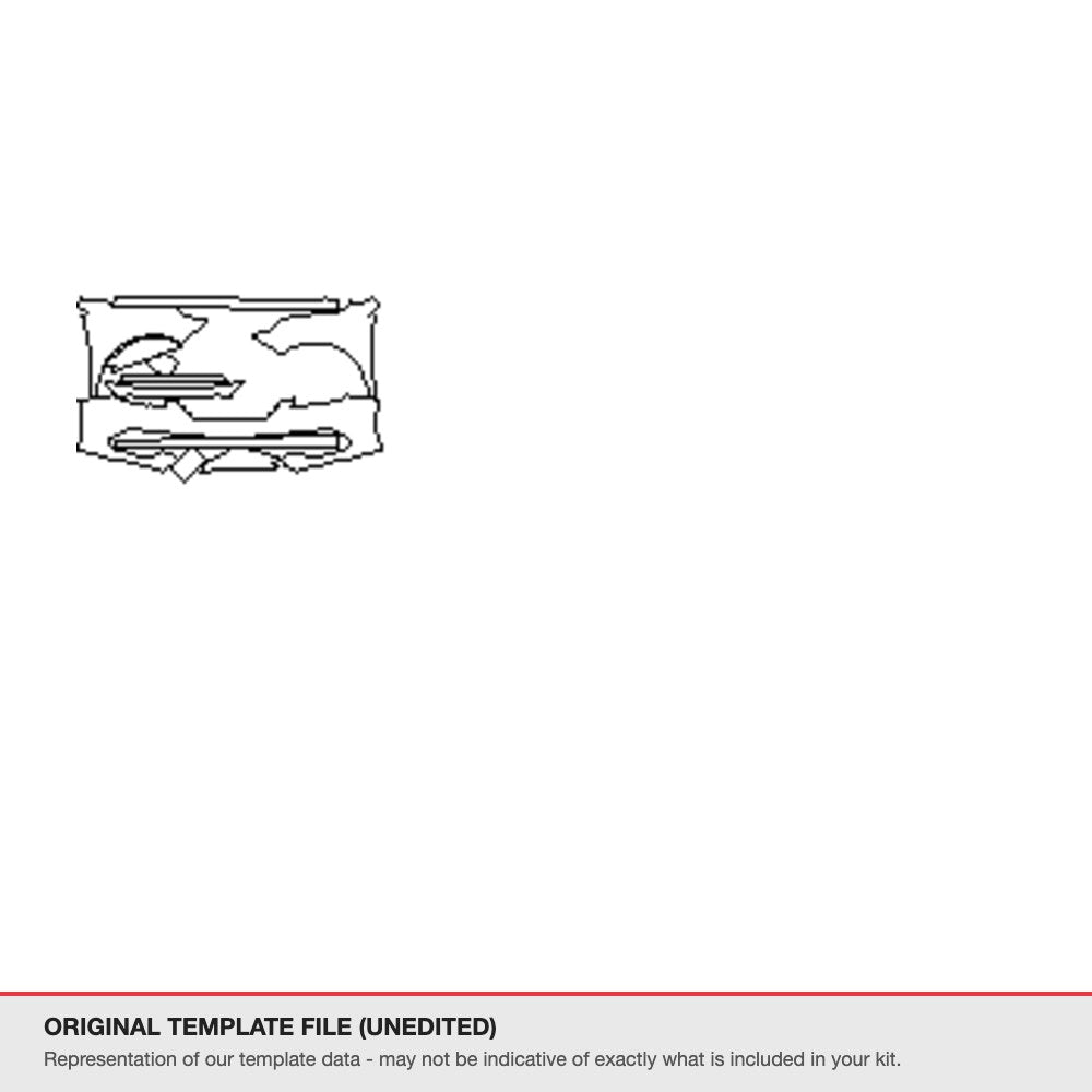 Subaru Legacy 2022+ original template file