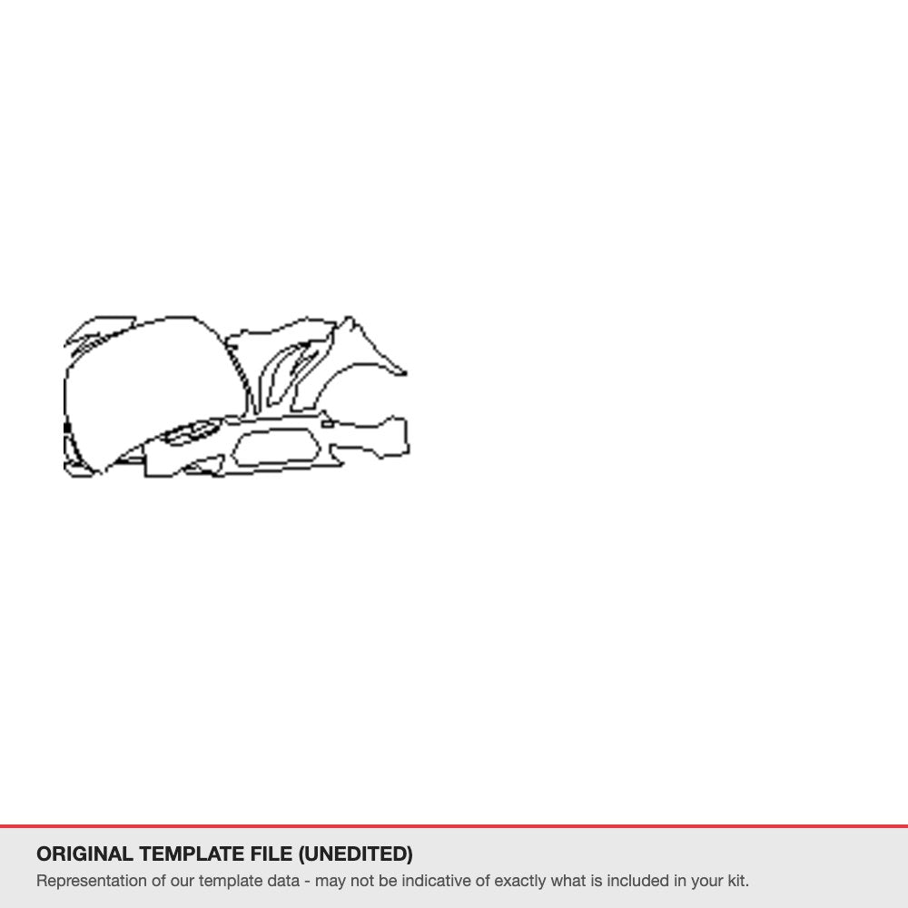 Subaru Outback 2017-2020 original template file