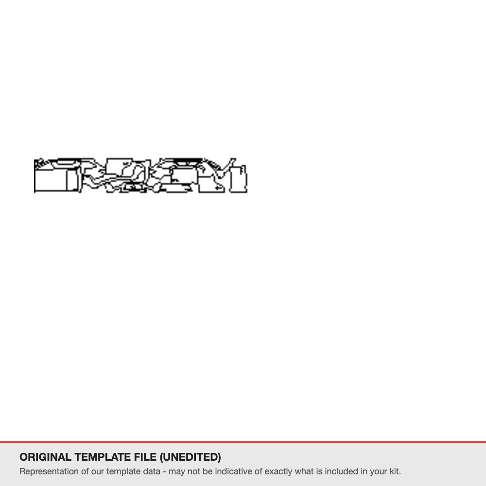 Subaru Outback 2021-2022 original template file