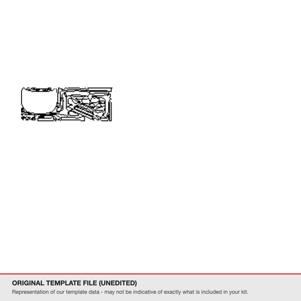 Subaru Outback 2023-2025 original template file