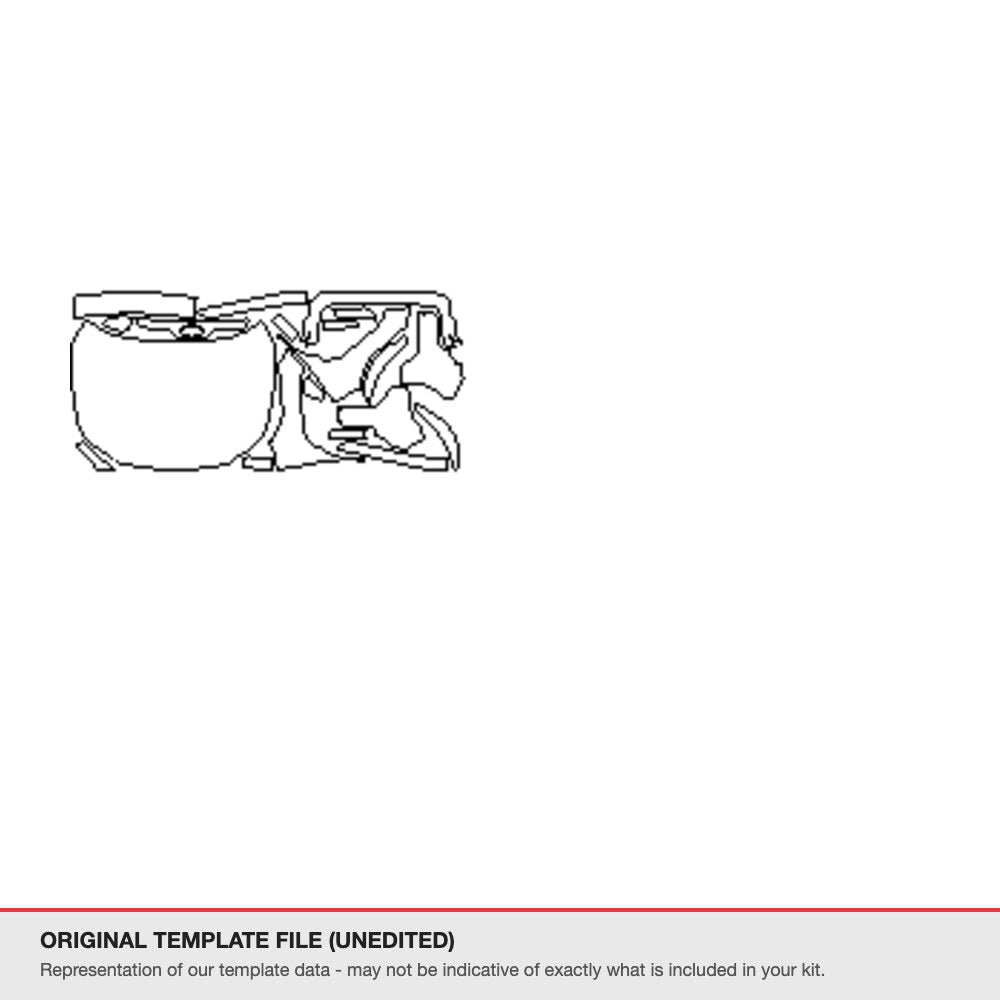 Subaru Outback 2026+ original template file