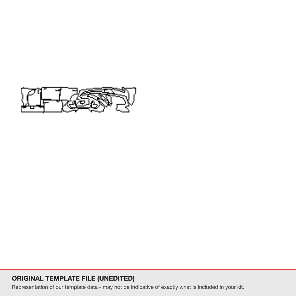 Subaru Forester 2016-2018 original template file