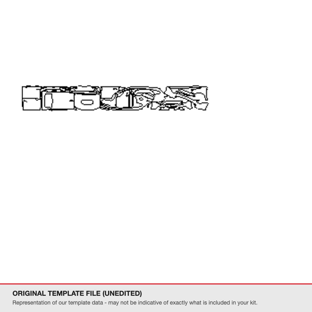 Subaru WRX Wagon 2024+ original template file