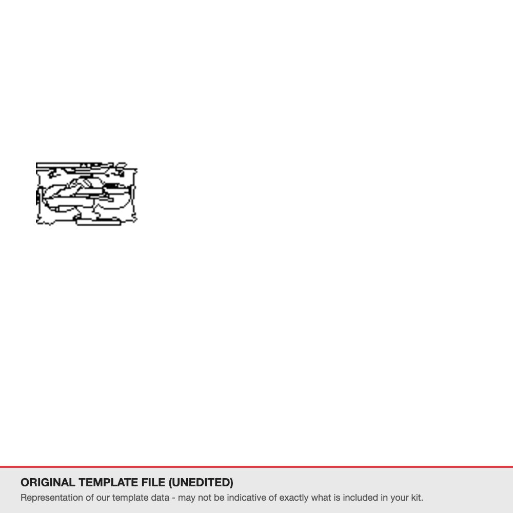 Subaru XV 2015-2016 original template file