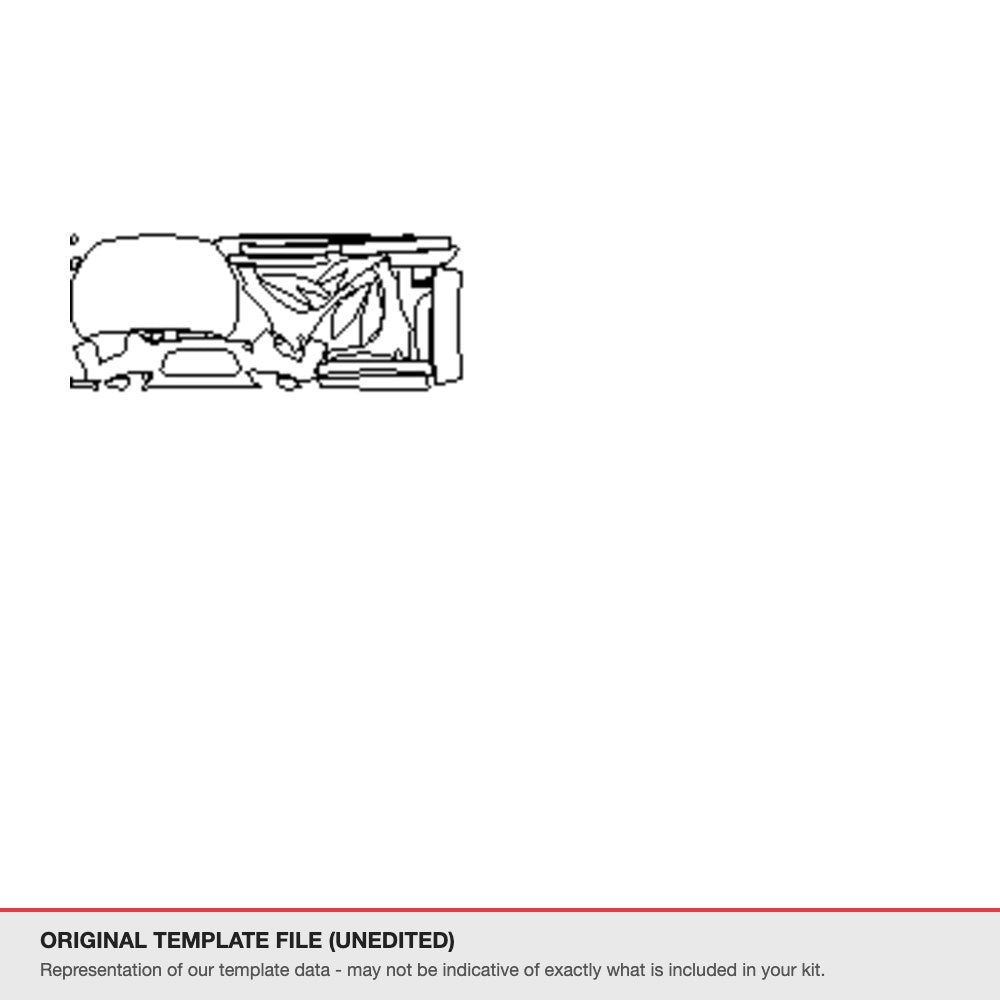 Subaru XV 2024+ original template file