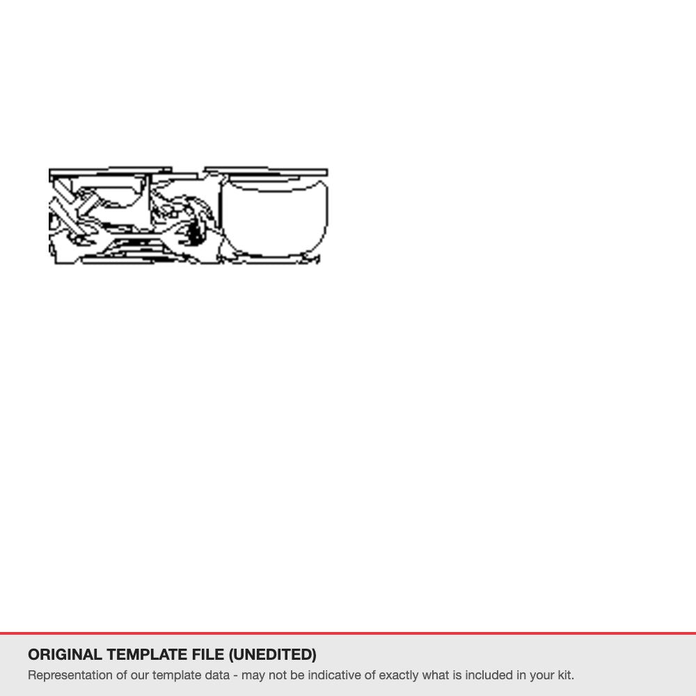 Subaru Legacy 2020-2021 original template file