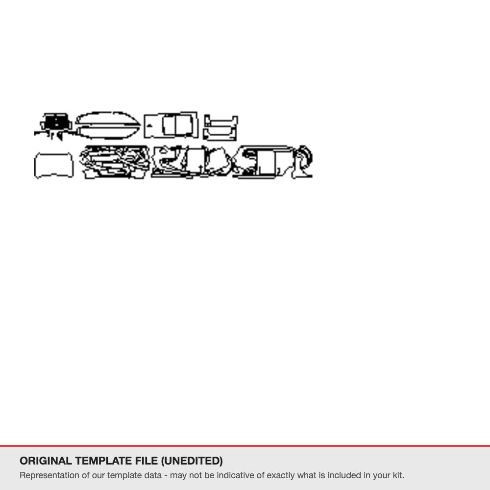 GWM Tank 500 2022-2024 original template file (template 1)