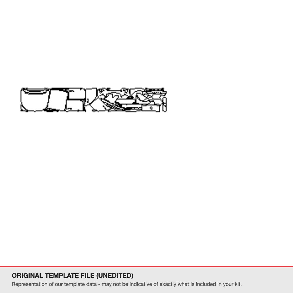 Volvo C40 2022+ original template file
