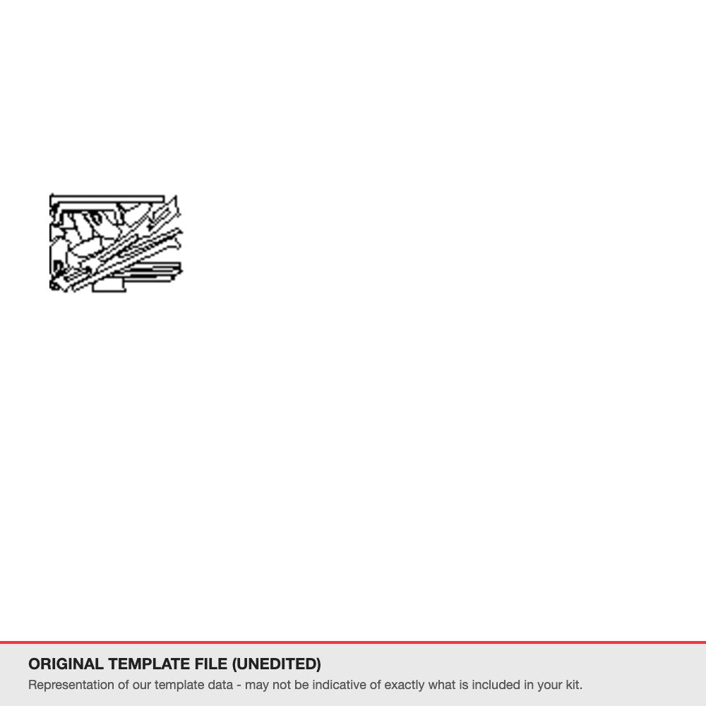 Volvo XC90 2014-2015 original template file