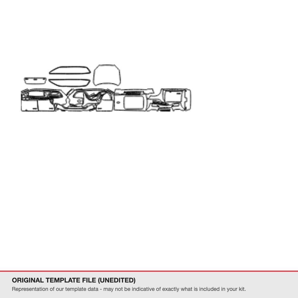 Volvo XC90 2017-2019 original template file (template 2)