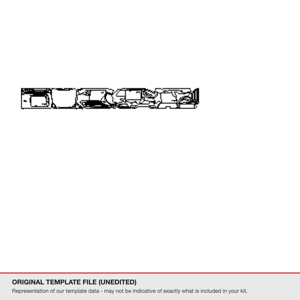 Volvo XC90 2021-2024 original template file (template 2)