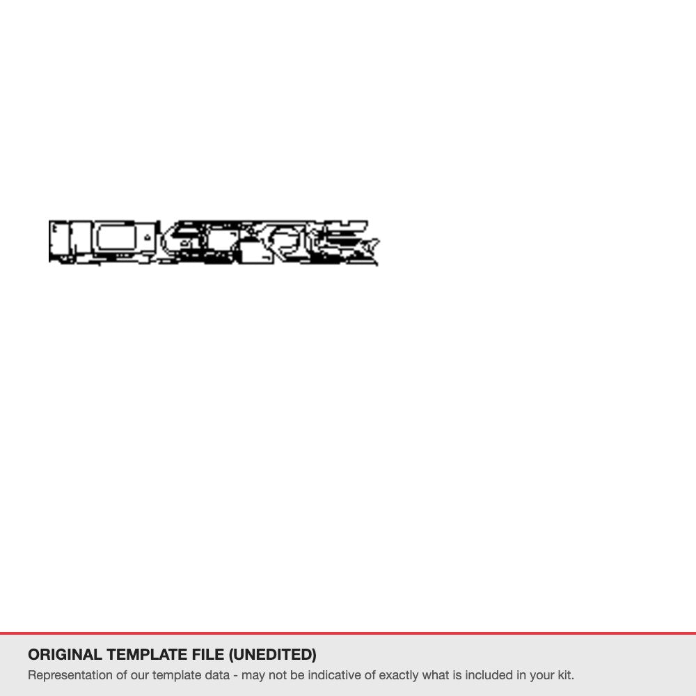 Volvo XC90 2025+ original template file