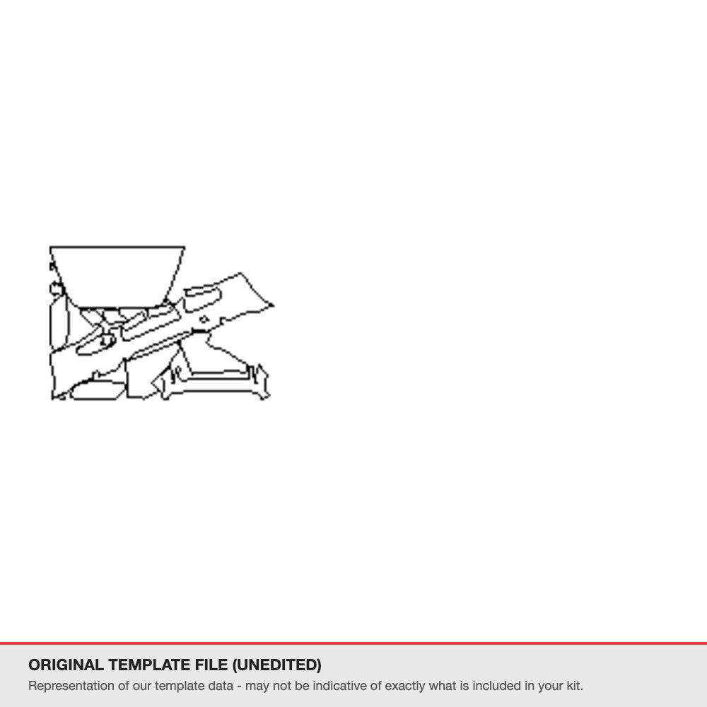 Volvo C70 2010-2012 original template file