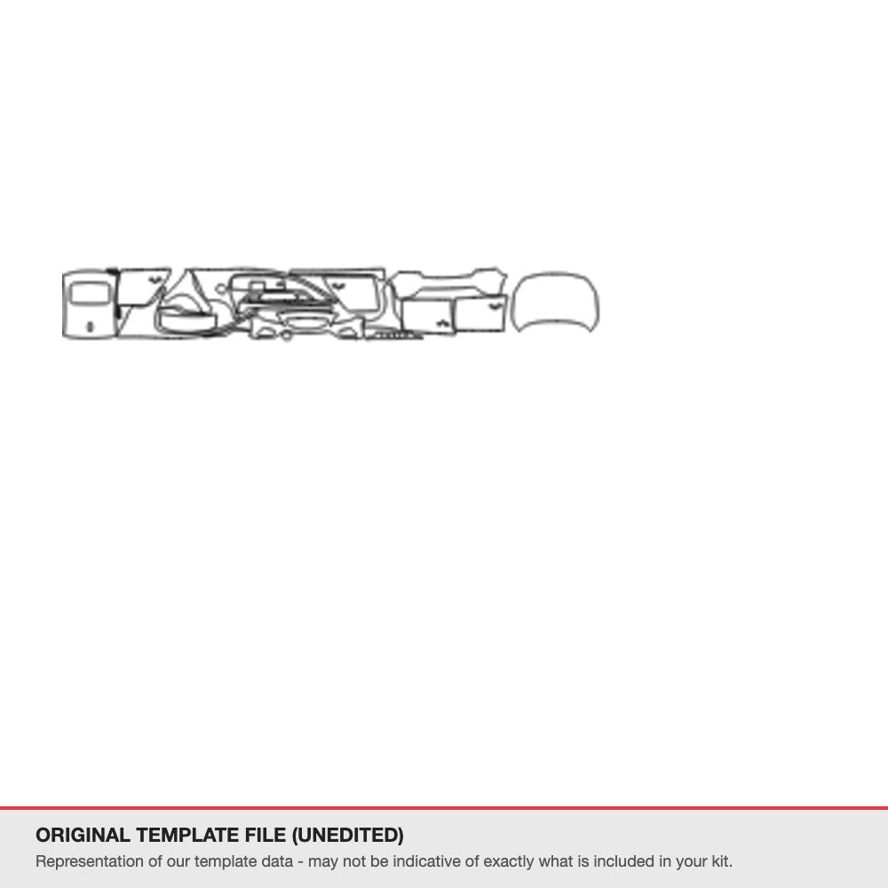 Volvo S60 2014-2015 original template file