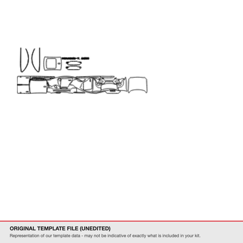 Volvo S60 2020+ original template file (template 1)