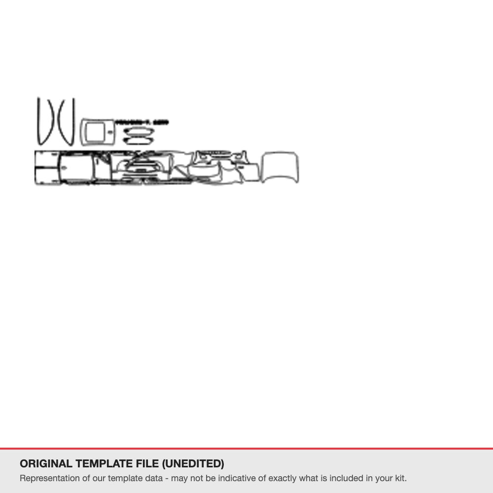 Volvo S60 2020+ original template file (template 2)