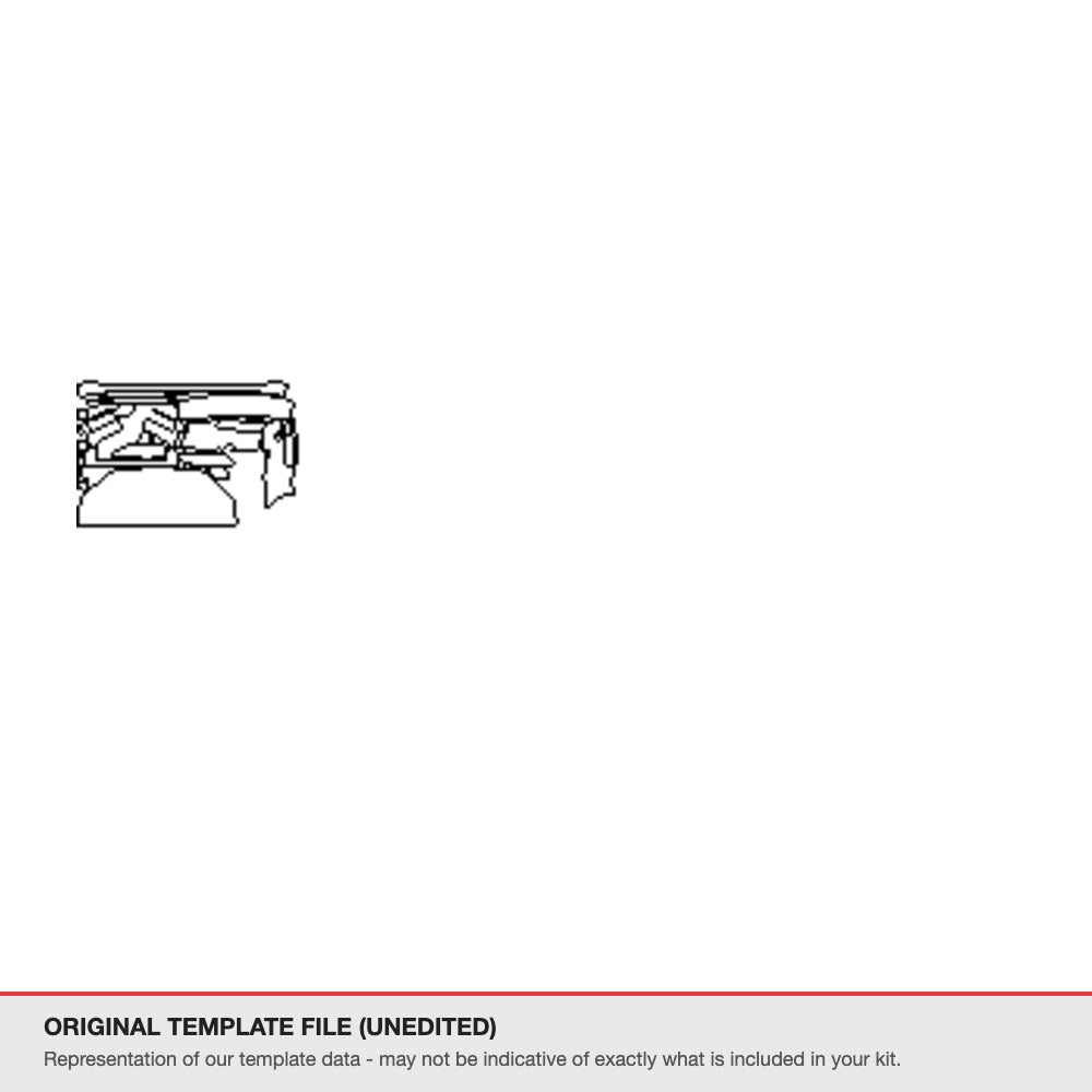Volvo S80 2013 original template file