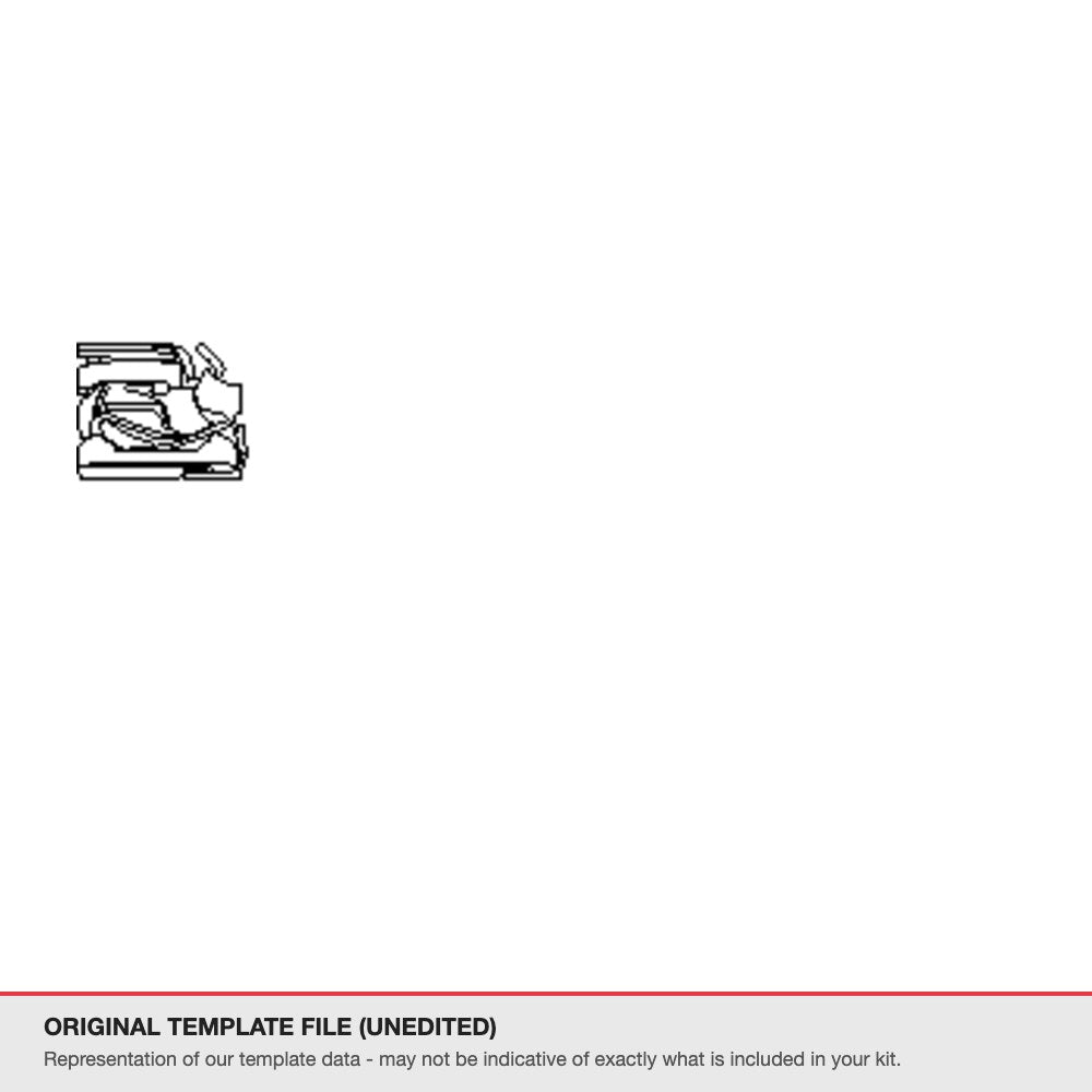 Volvo S80 2014 original template file