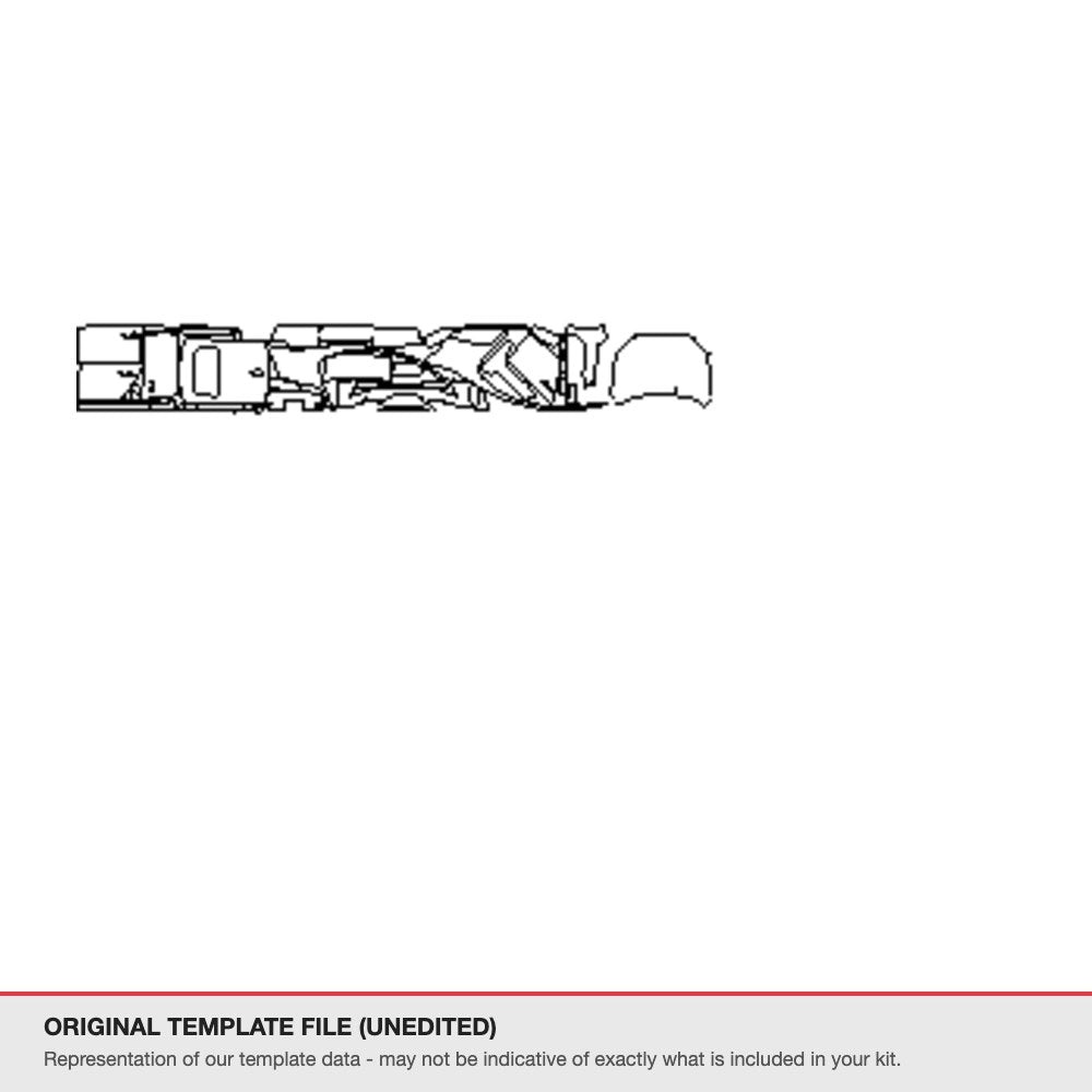 Volvo S80 2015+ original template file