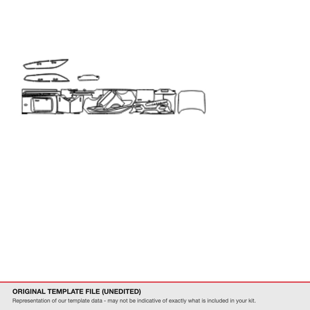 Volvo V60 2020+ original template file (template 1)