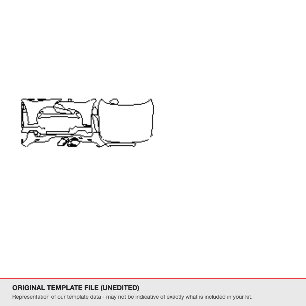 Volvo V90 2020+ original template file
