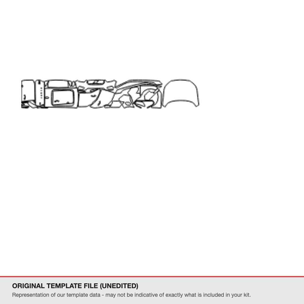 Volvo XC40 2020-2022 original template file