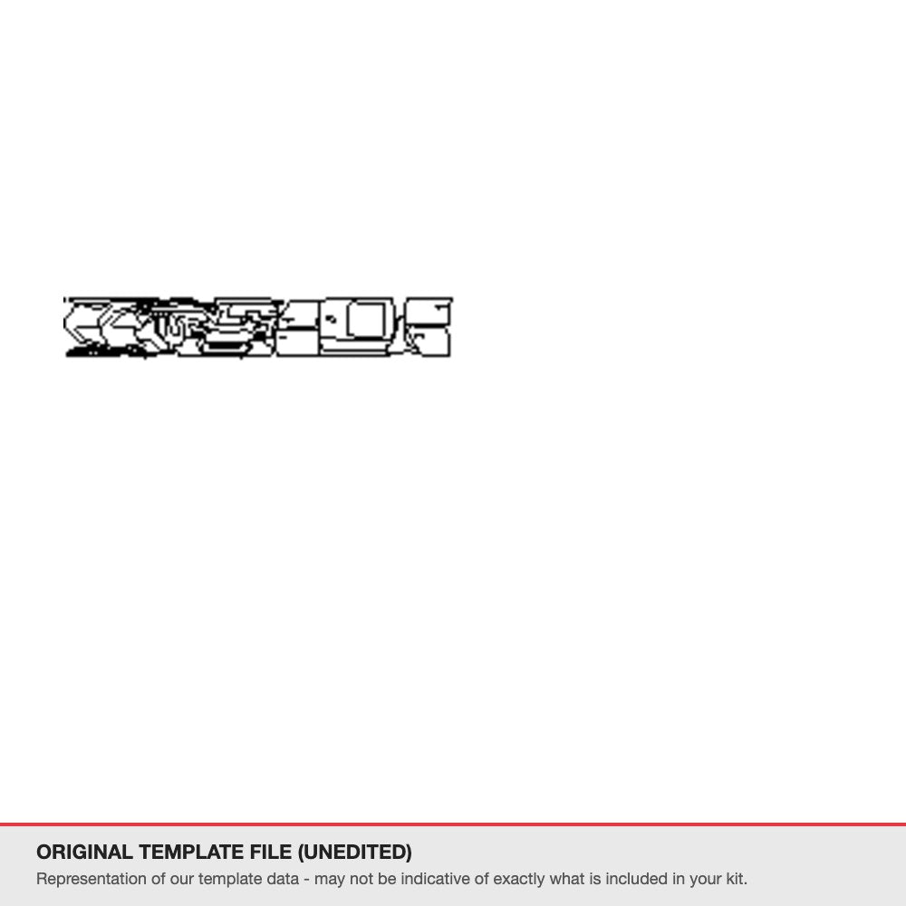 Volvo XC60 2016-2017 original template file (template 2)