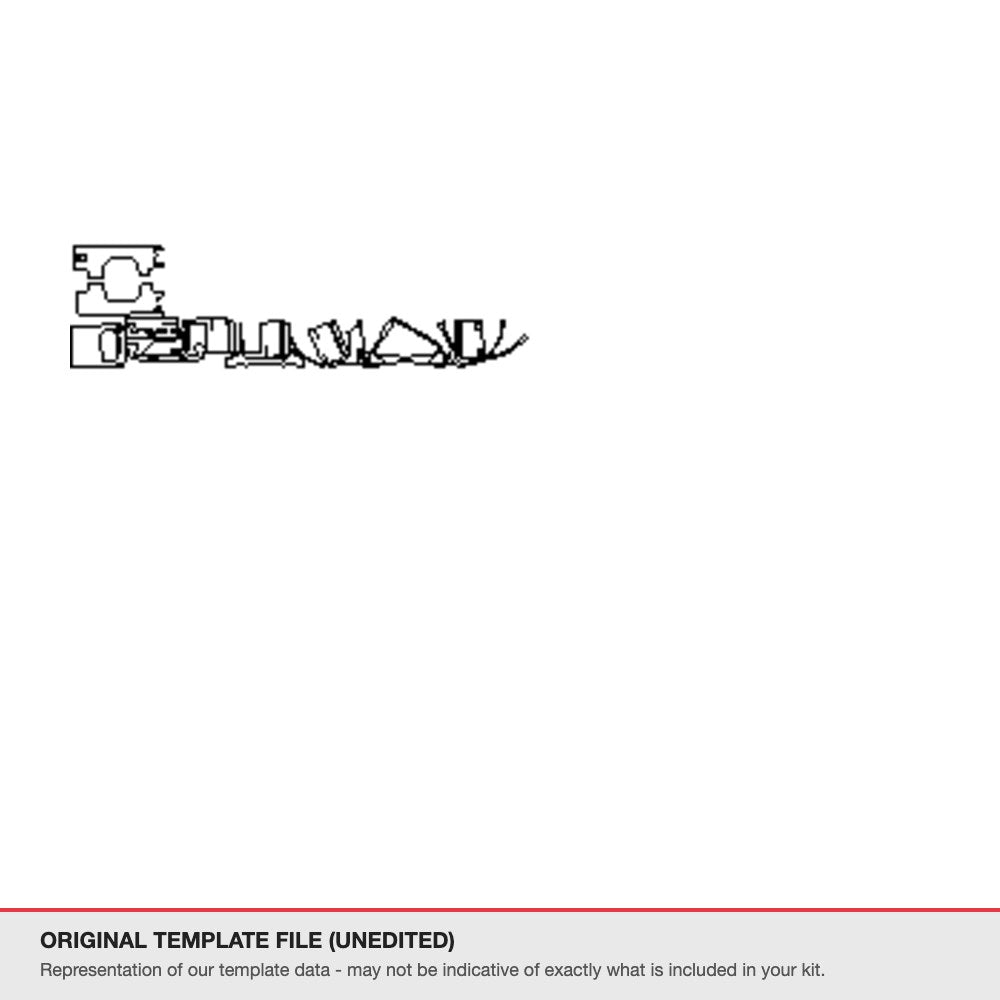 Chevrolet Silverado HD 2500 High Country 2022-2023 original template file