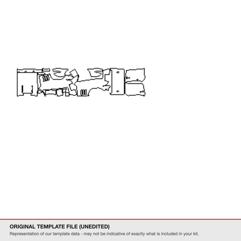 Chevrolet Corvette 1963+ original template file