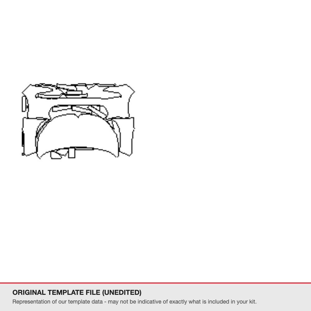 Citroen C3 Aircross 2024+ original template file
