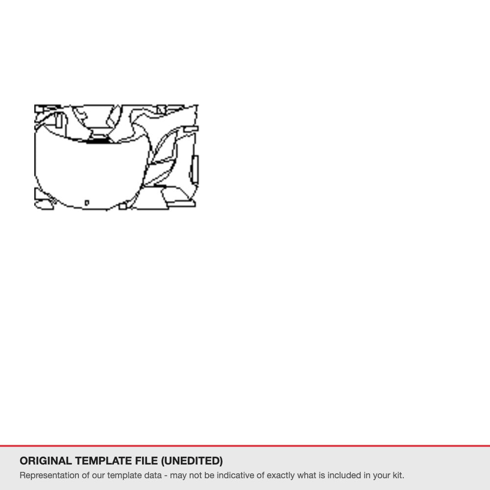 Citroen DS3 Crossback 2022+ original template file