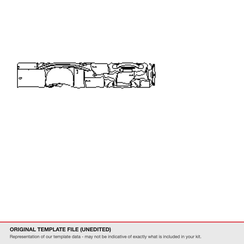 Citroen C4 2021+ original template file