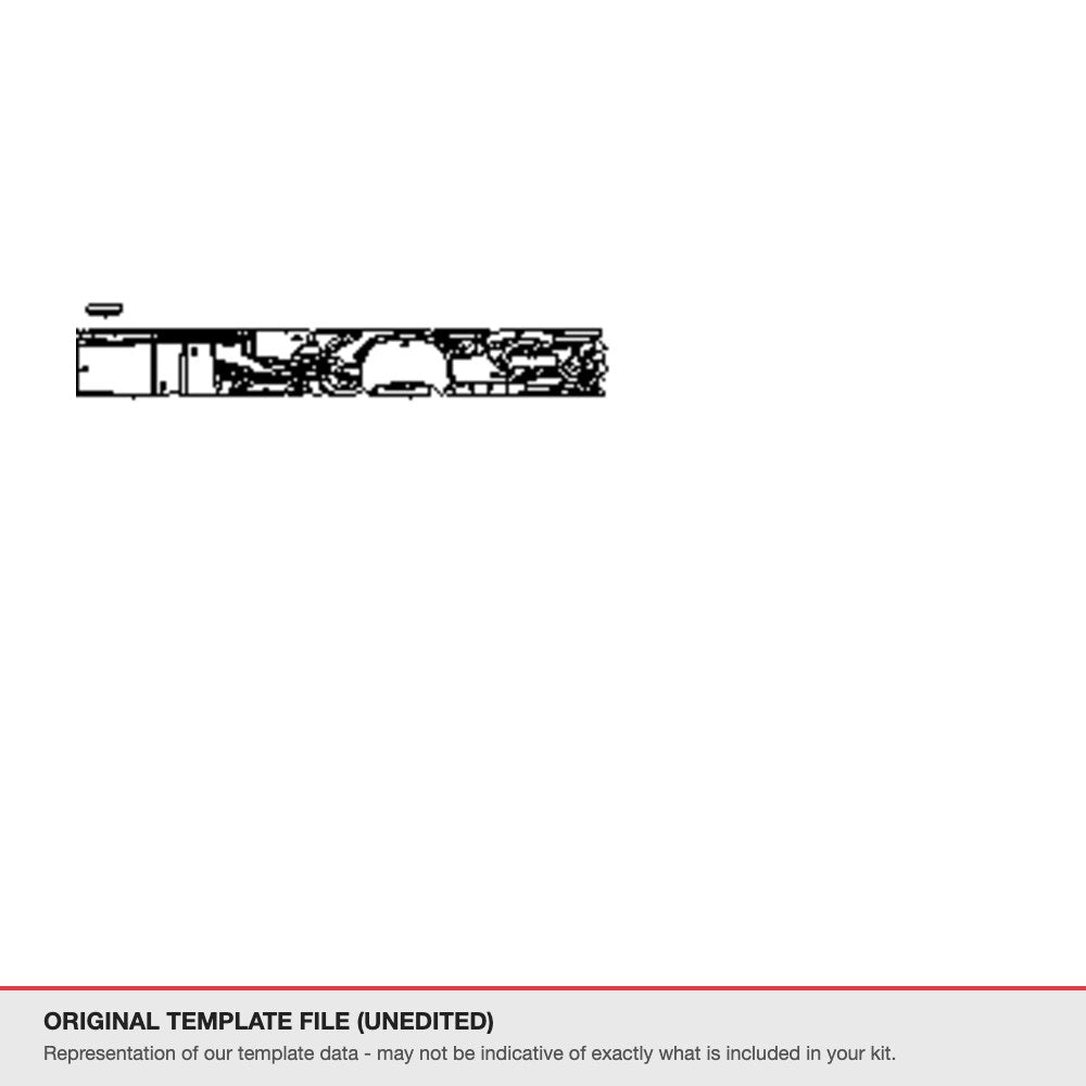 Hyundai IONIQ 5 2025+ original template file (template 2)