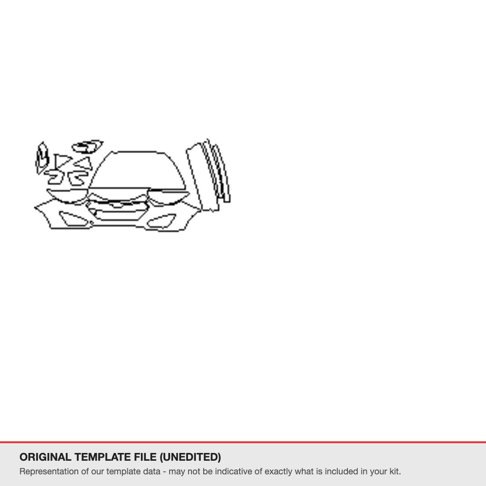 Hyundai Tucson 2010-2016 original template file