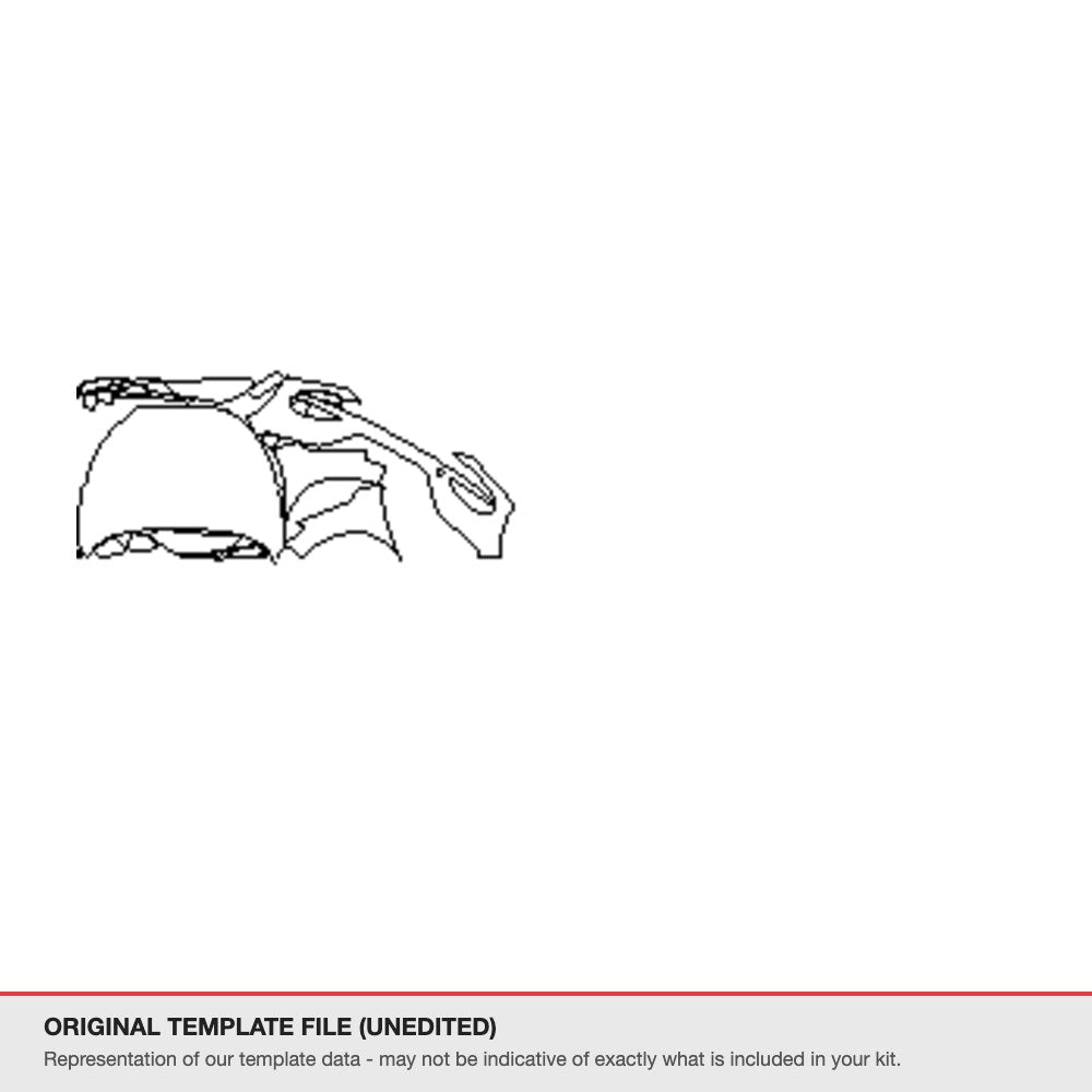 Hyundai Tucson 2017-2020 original template file
