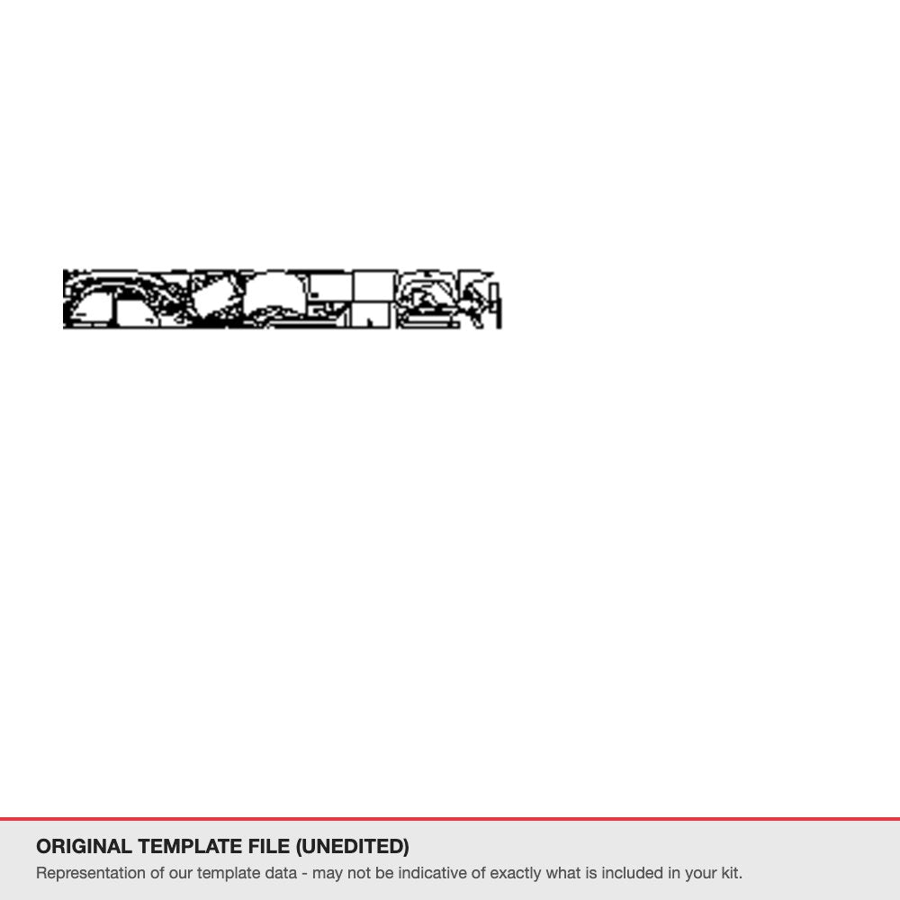 Hyundai IONIQ 6 2024+ original template file