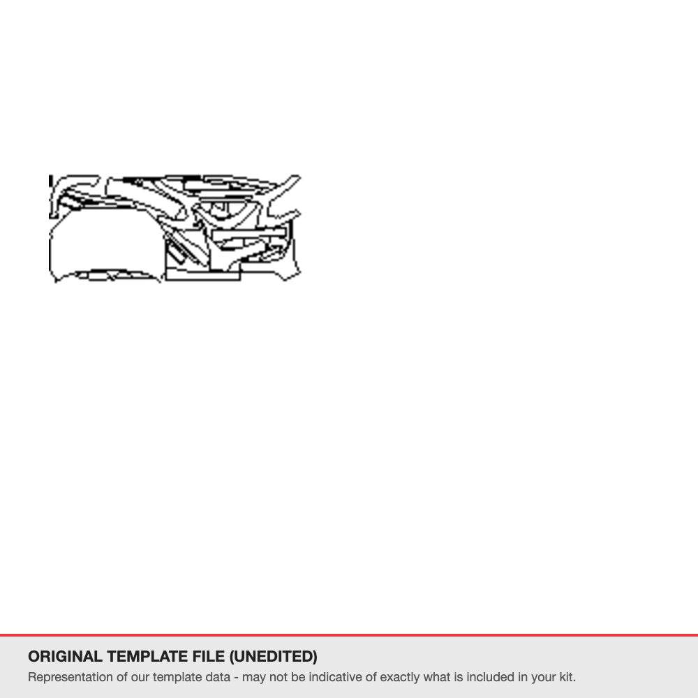 Hyundai Kona 2018-2020 original template file