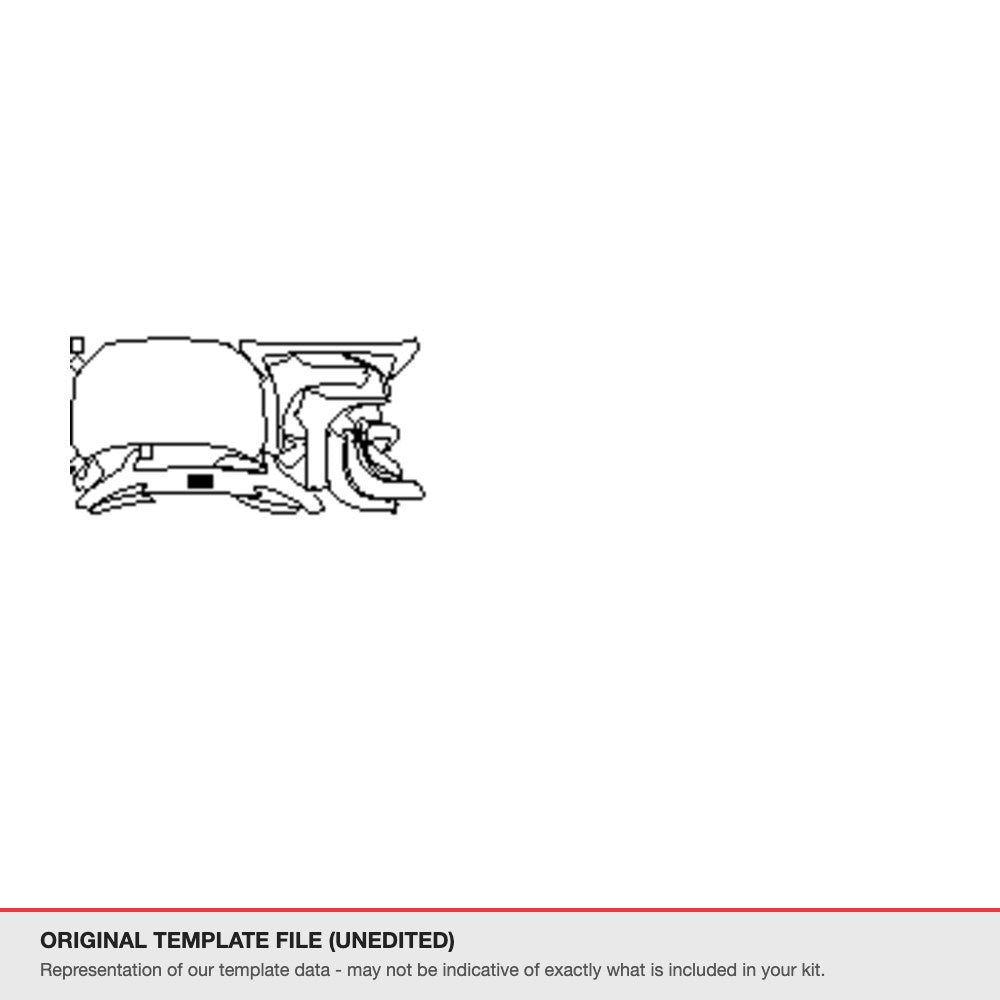 Hyundai Kona 2022-2023 original template file (template 2)