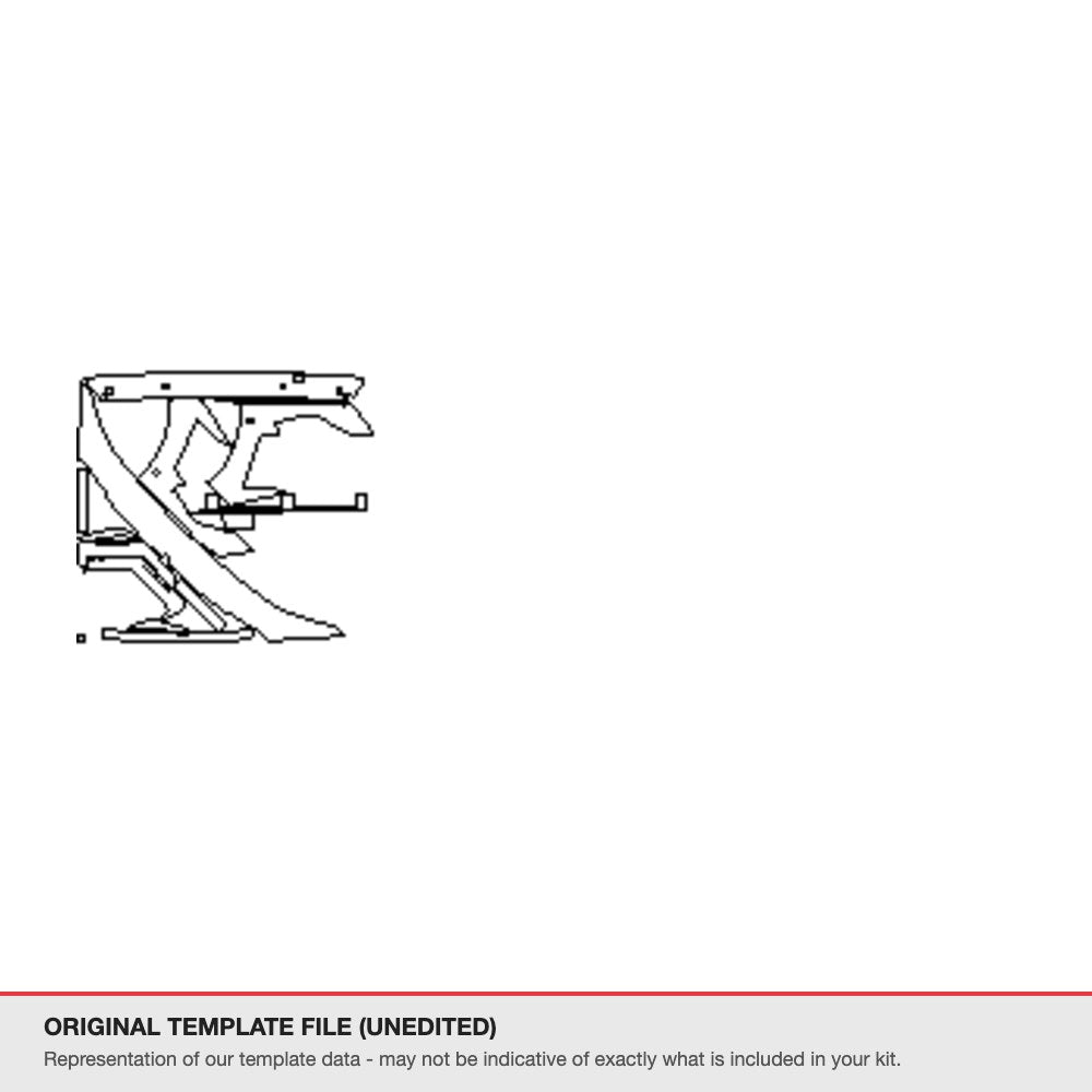 Hyundai Kona 2024+ original template file (template 2)