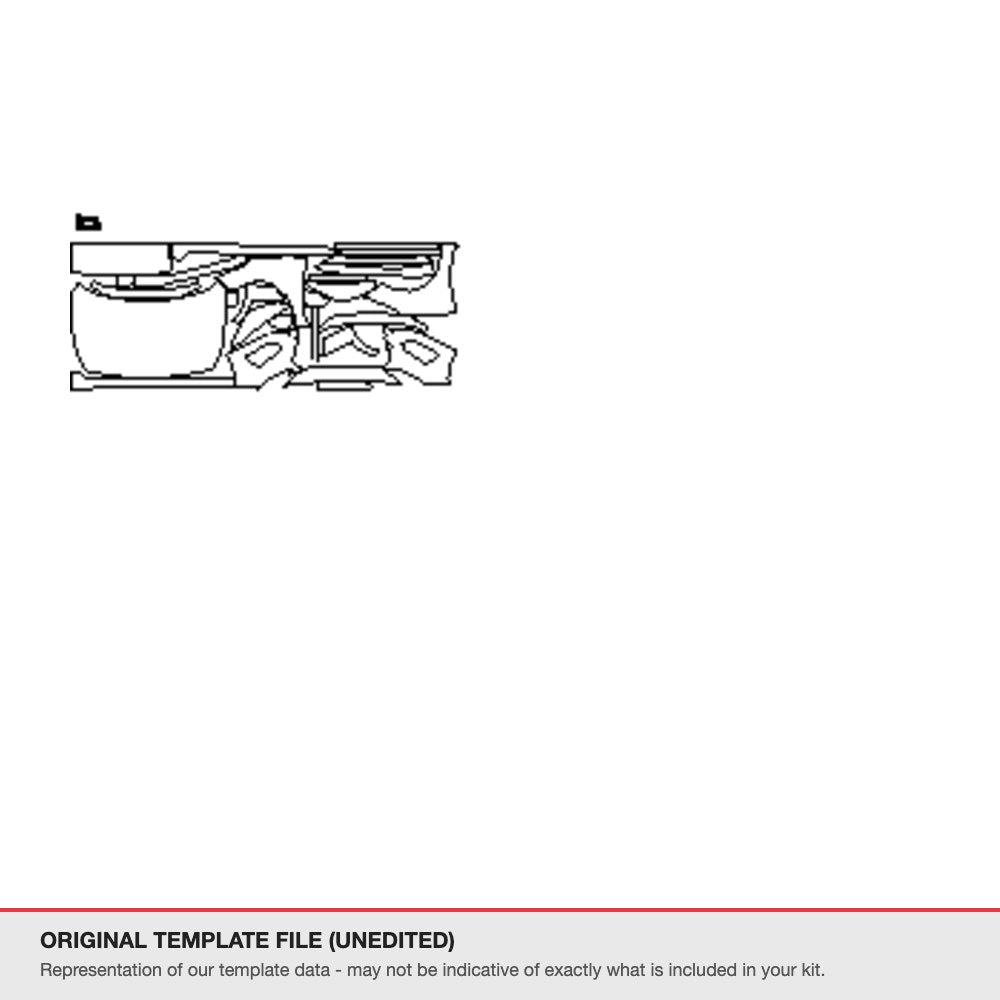 Hyundai Accent 2022+ original template file