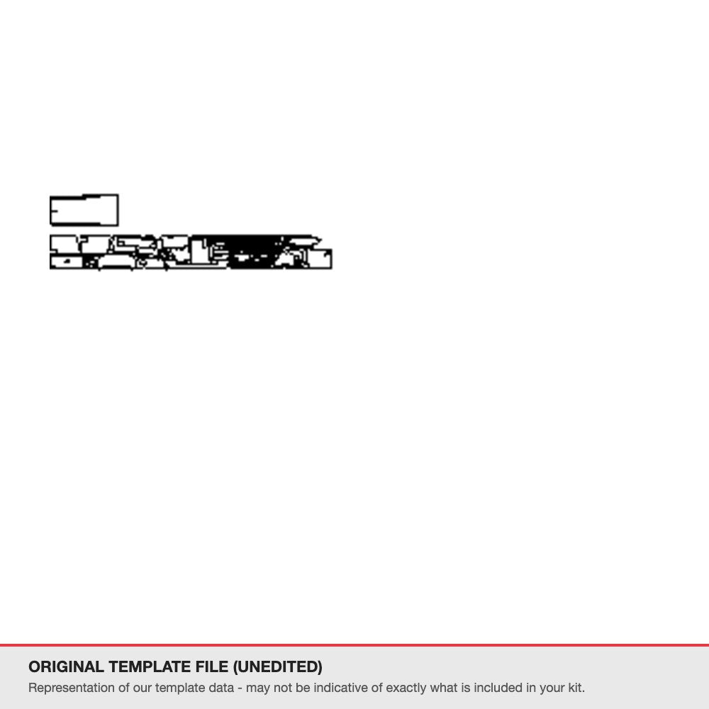Hyundai Staria 2022+ original template file