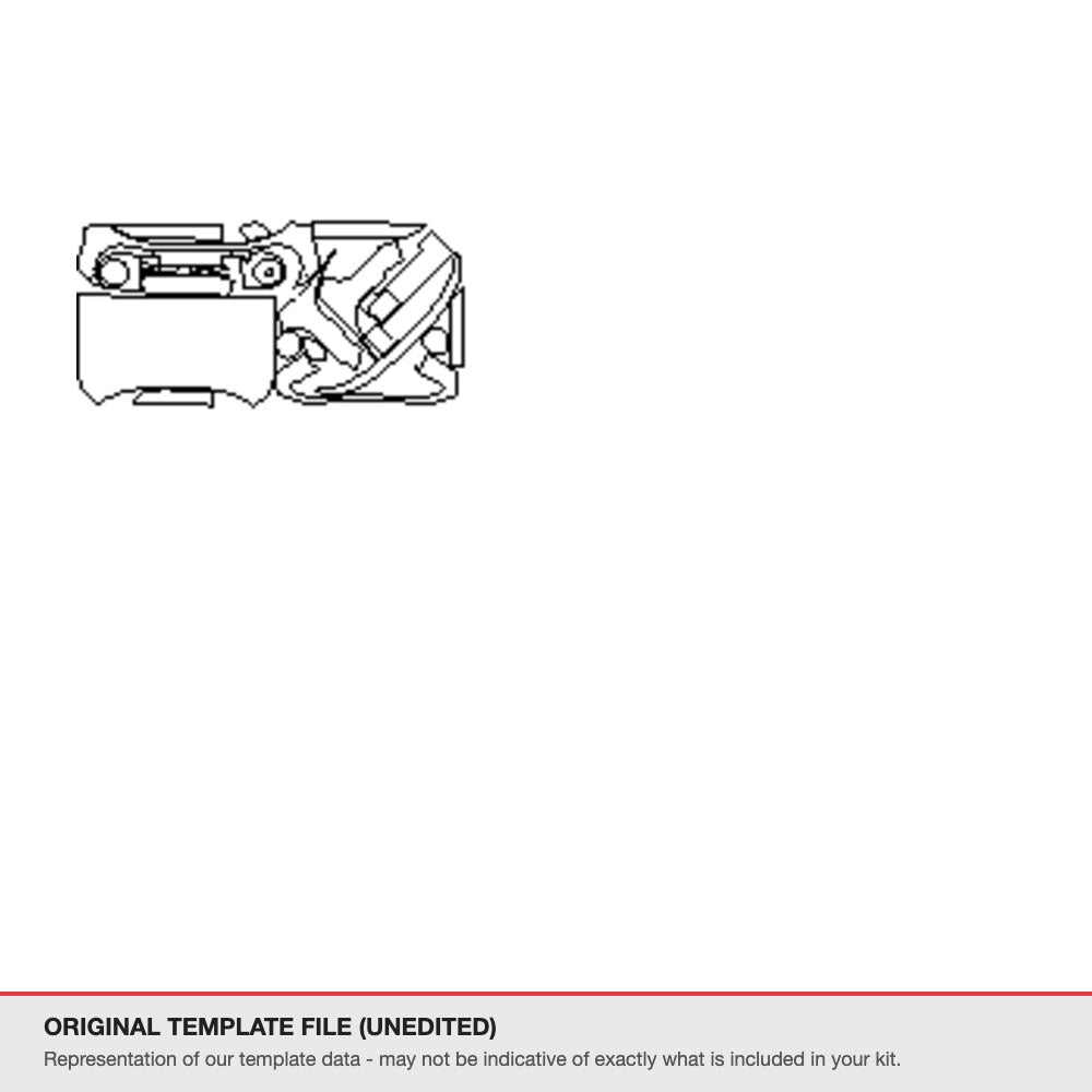 Hyundai Inster Trend 2025+ original template file