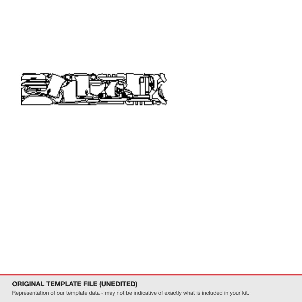 Hyundai Inster 2026+ original template file